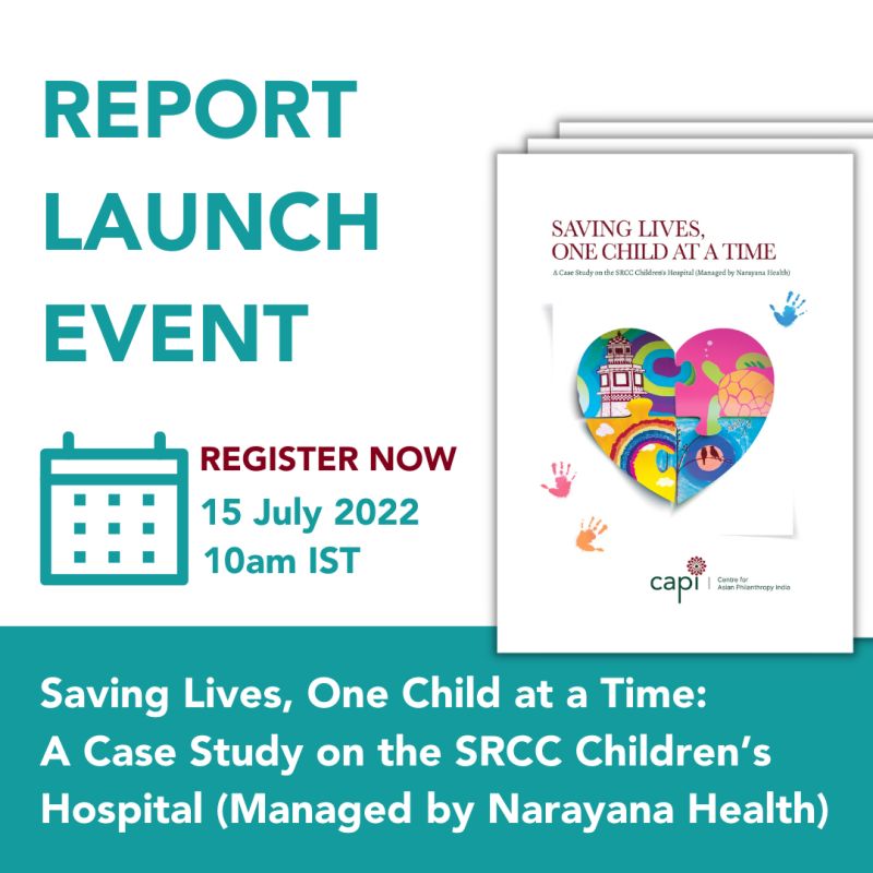 Saving Lives, One Child at a Time: Launch of CAPI’s case study on the SRCC Children’s Hospital