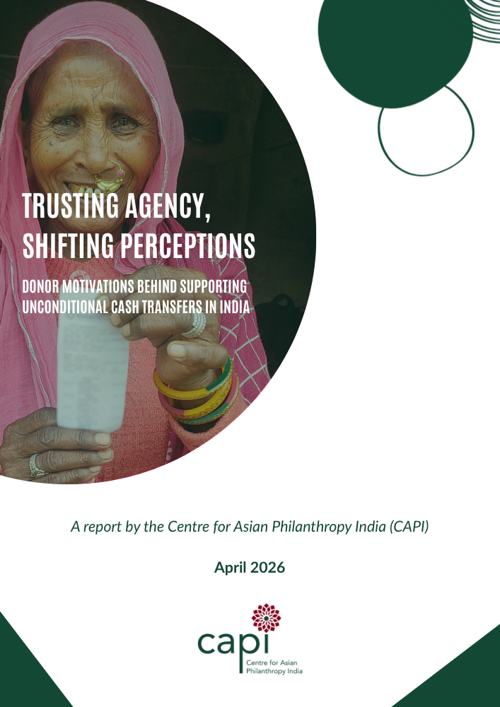 Trusting Agency, Shifting Perceptions: Donor Motivations Behind Supporting Unconditional Cash Transfers in India